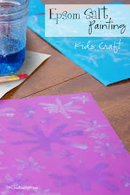 After comparing ingredient lists and a little digging, purex removed the softening do not use epsom salt in your homemade laundry crystal recipe! Cool Epsom Salt Painting Craft Onecreativemommy Com