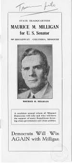 Maurice M. Milligan for U.S. Senator