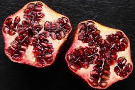 Check spelling or type a new query. An Organic Pomegranate Cut In Half 1410190 Stock Photo At Vecteezy