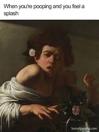 Hilarious Classical Art Memes 23 Photos Classical Art Memes Caravaggio Paintings Art Memes