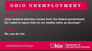 Ohiojfs On Twitter Unemployment Claimant Faq Should I Report My Stimulus Check As Earnings Inthistogetherohio Everyclaimisimportant Https T Co Ou7hl5r4qe