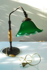 Ever since i saw it the. Victorian Style Vintage Bankers Lamp Desk Lamp Home Office Glass Shade Emerald Green Vintage From The Early 900 Late 800 Lamp Bankers Lamp Desk Lamp