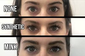 i tried synthetic eyelash extensions versus mink extensions