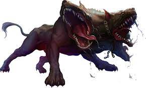 Pin By Andrey Der On Dragon Dragon Nest Cerberus Dog Art