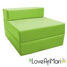 Childrens Fold Out Guest Z Bed Sofa Chair Kids Sleepover Futon Sleeping Mattress Ebay Kids Chairs Kids Sleepover Foam Bed