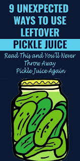 9 Reasons Why You Shouldn T Throw Away Pickle Juice Detox Juice Detox Juice Recipes Pickle Juice