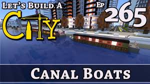 Do they have a youtube channel? How To Build A City Minecraft Canal Boats E265 Youtube