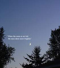 Moon Sliver Sky Quotes Moon Quotes Stars And Moon