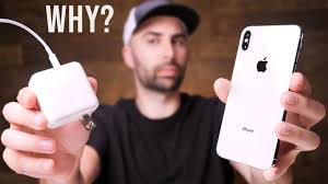 The Real Reason Iphone Xs Doesn T Come With A Fast Charger Youtube