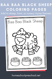 Sheep sign in the united kingdom coloring page free. Free Printable Baa Baa Black Sheep Coloring Pages
