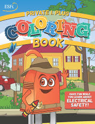 Workplace safety coloring sheets pages save electricity drawing at getdrawings free download mighty kids media stranger personal danger 2 turtle doves page christ with crown of thorns. Esfi Pi Plug Coloring Book