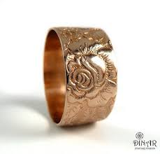 Go to the website and click on the image for price and more information fabulous rose gold wedding rings! Rose Flower 14k Rose Gold Wedding Band Wide Victorian Wedding Etsy In 2020 Victorian Wedding Ring 14k Yellow Gold Wedding Band Yellow Gold Wedding Band