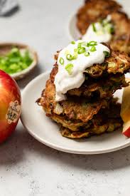 Peel and finely grate the potatoes (in a food processor or using a grater). Gluten Free Apple Potato Latkes The Mindful Hapa
