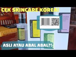 At ck&b we pride ourselves on protecting products from the possible counterfeits, distribution of gray market goods and parallel. Cara Cek Keaslian Skincare Korea Youtube
