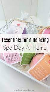 Essentials For A Relaxing Spa Day At Home Spa Day At Home Spa Items Diy Spa Day