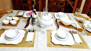 ‫كيفية ترتيب وتنسيق طاولةالطعام في شهر رمضان و لضيوف مع افكار جديدة لترتيب  الصحون والاطباق - YouTube‬‎