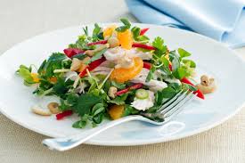 By using leftover chicken, this salad recipe can be on the table in 15 minutes. Healthy Chicken Salad Recipes
