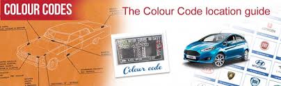 Colour Code Chart Find Paint Codes For Cars Car Colour