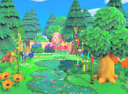 Animal crossing bunny rabbit villager clear vinyl sticker. My Colorful Forest Path Animalcrossing