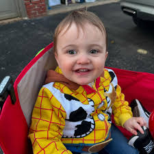 JT's first time Trick or Treating 🥹