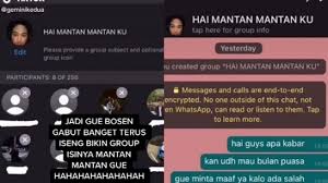 Barang butut pas doggy buang dalem langsung kentut hehe#gambarpribadi. Viral Wanita Buat Grup Wa Isinya 8 Mantan Kekasih Warganet Gila Nyalinya Berita Hits