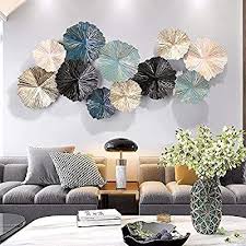 Amazon Com Living Room Bedroom Metal Decoration Simple Style Wall Art Sculpture Holl En 2020 Decoracion De Pared De Metal Decoracion De Pared Decoracion De Interiores