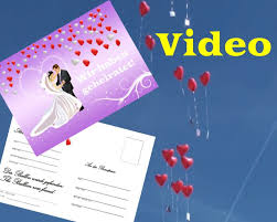 Wir haben im ausland geheiratet. Ballonflugkarte Hochzeit Wir Haben Geheiratet 1 Postkarte Fur Luftballons Luftballons Mit Karten Zur Hochzeit Steigen Lassen