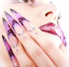 Nsi Technailcolor Acrylic Nail Powder Orchid Nail Art Orchid Nails Acrylic Nail Powder Cool Nail Art