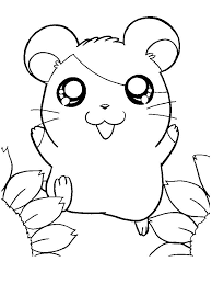 Cute Hamster Coloring Pages Hamsters Small Animals That For Some People Look Like Mice Are Sta Animal Coloring Pages Cute Coloring Pages Snake Coloring Pages