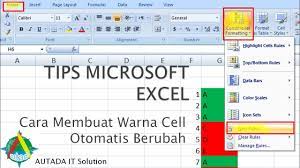 Secara default, setiap baris dan kolom dari buku kerja yang baru, tinggi dan lebarnya diatur sama. Contoh Gambar Mewarnai Kolom Excel Dengan Keyboard Kataucap