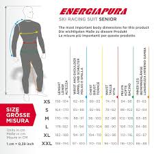 Energiapura Size Table Skicenter The Shop Of Ski