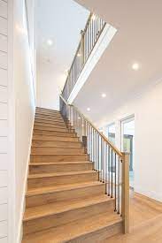New Construction Modern Farmhouse Inspiration Home Bunch An Interior Design Luxury Homes Blog Oak Stairs Staircase Design Stairway Design
