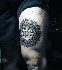Top 73 Thigh Tattoo Ideas 2020 Inspiration Guide Mandala Tattoo Men Mandala Thigh Tattoo Tattoos For Guys
