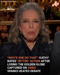 Kathy Bates' Reaction to Not Winning the Golden Globe