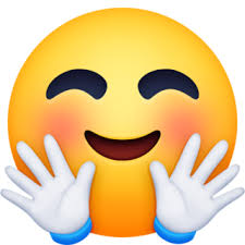 Hugging Face Emoji On Facebook 4 0 In 2020 Emoji Emoji Images Face