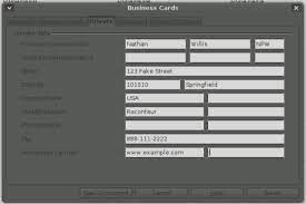Most clients simply want to edit the name and contact info for the business card design, and not the design itself.one way to help them do this is to create the design in adobe illustrator or photoshop, save it as a pdf, and add editable text fields to the pdf form in adobe acrobat.this allows the client to edit the text in adobe reader. Generating Labels And Business Cards In Openoffice Org Free Printable Labels Templates Label Design Worldlabel Blog