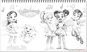 Paint pages and colouring fun for kids. Butterbean Cafe Coloring Page Coloring Page In 2020 Coloring Pages Fairy Friends Kids Coloring Books
