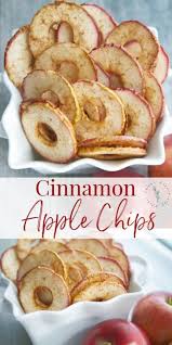 Cinnamon Apple Chips Recipe Healthy Snacks Easy Healthy Snacks Recipes Snack Recipes