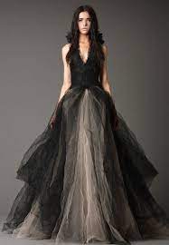 Black And Champagne Halter A Line Tulle Wedding Dress Bridal Dress Us Uk 2 4 6 8 10 12 14 16 Wedding Dresses Vera Wang Black Wedding Dresses Dresses