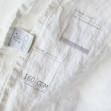 linen thread count and gsm