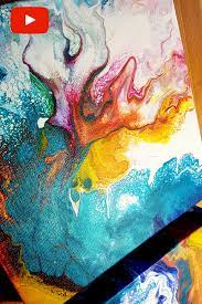 Acrylic Pouring Tutorial Dutch Pour Diptych By Olga Soby From Smart Art Materials Acrylic Pouring Art Art Painting Acrylic Fluid Art