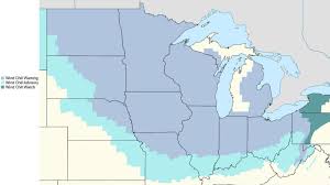 Chicago Minnesota Wind Chill Warnings Map How To