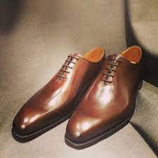 New Arrivals Crockett Jones Dark Brown Wholecut Oxford 348 Last Single Leather Sole A Simple And Elegant Pair Of Shoe Dress Shoes Men Shoes Oxford Shoes
