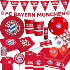 Einmal als klappkarte und einmal als das bild kann dann selbst ausgedruckt oder von einem fotolabor entwickelt werden. Fc Bayern Munchen Fcb Deko Mitgebsel Kindergeburtstag Geburtstag Fussball Party Ebay
