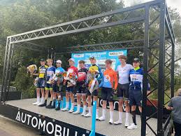 Keizer der Juniors UCI 2.1 our #bmxbandit @alistair_gardner drove a break  of 3 from the halfway point… stayed away with 3rd