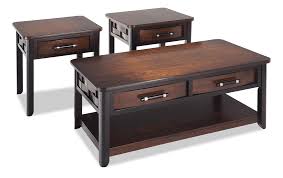 Dream Weaver Cherry Espresso Coffee Table Set Coffee And End Tables Coffee Table Coffee Table Setting