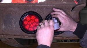 The tail lights, blinkers, and brake lights are hooked up to a terminal near the trailer hitch of the the tail lights are on a separate wiring than the blinker/brake lights. How To Wire Trailer Lights Trailer Wiring Guide Videos