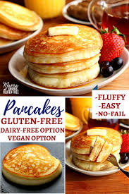Gluten Free Pancakes No Dairy Recipes Gluten Free Pancakes Recipes Gluten Free Recipes Easy