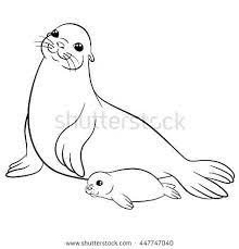 Fun, printable, free coloring pages can help children develop important skills. Sea Lion Coloring Pages Sea Lion Coloring Pages Coloring Pages Mother Seal With Her Little Cute Baby S Lion Coloring Pages Animal Coloring Books Coloring Pages