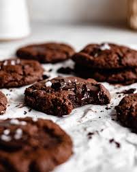Vegan Double Chocolate Chip Cookies Shuangy S Kitchensink Recipe In 2021 Healthy Chocolate Recipes Gluten Free Recipes Baking Paleo Recipes Dessert